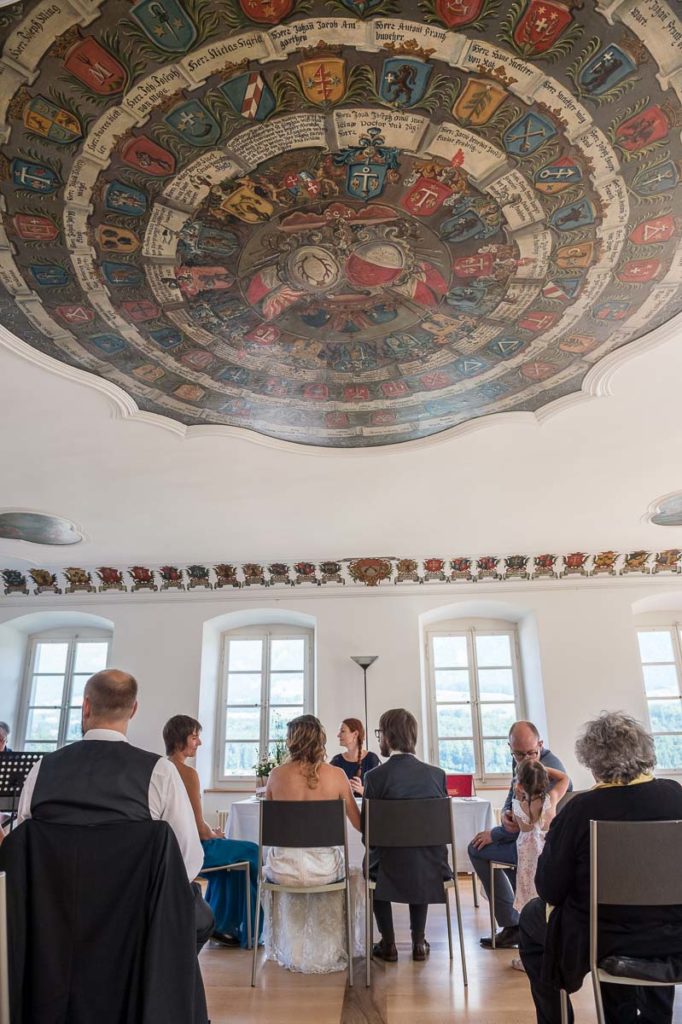 Hochzeitsfotograf Obwalden Hochzeit auf dem Landenberg und Ramersberg in Obwalden, oberhalb von Sarnen