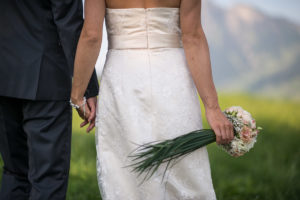 Hochzeit auf dem Landenberg und Ramersberg in Obwalden, oberhalb von Sarnen