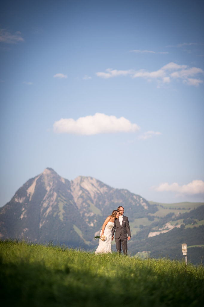 Hochzeitsfotograf Obwalden Hochzeit auf dem Landenberg und Ramersberg in Obwalden, oberhalb von Sarnen