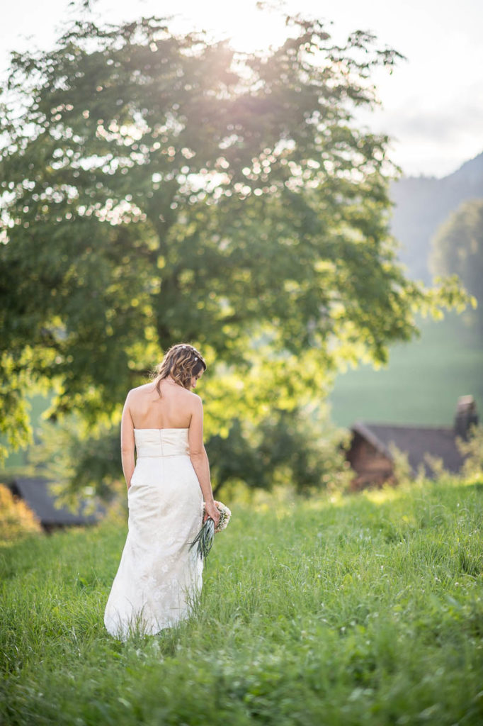 Hochzeitsfotograf Obwalden Hochzeit auf dem Landenberg und Ramersberg in Obwalden, oberhalb von Sarnen