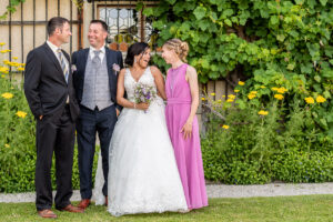 Hochzeit im Kanton Thurgau in Wettingen und in der Kartause in Ittingen