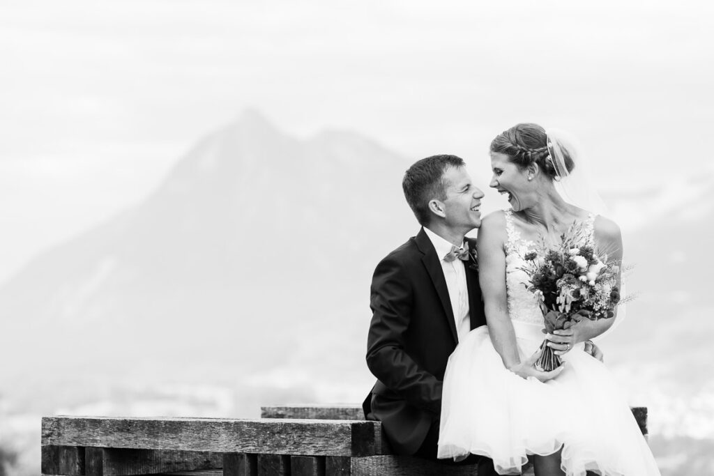 Hochzeit Mirjam&Christian Hochzeit auf dem Landenberg in Sarnen (Obwalden), Fotoshooting bei Ramersberg Kapelle.