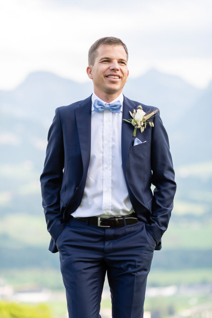 Hochzeit Mirjam&Christian Hochzeit auf dem Landenberg in Sarnen (Obwalden), Fotoshooting bei Ramersberg Kapelle.
