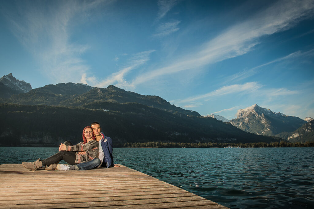 Engagement Session Glarus Outdoor Engagement Session Glarus