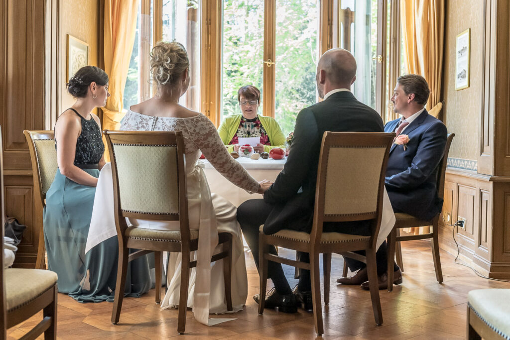 Hochzeit in Zug Hochzeitsfotograf Zug Villa Villette