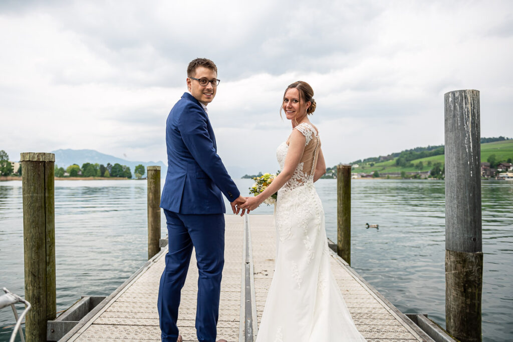 Hochzeit auf Hof Landschi in Küssnacht Kanton Schwyz Hochzeitsfotograf Schwyz