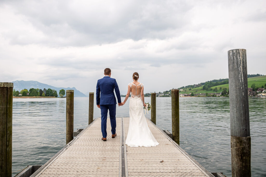 Hochzeit auf Hof Landschi in Küssnacht Kanton Schwyz Hochzeitsfotograf Schwyz