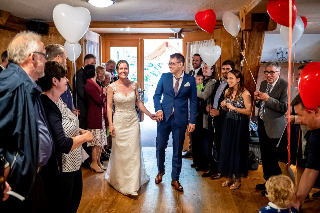 Hochzeit auf Hof Landschi in Küssnacht Kanton Schwyz Hochzeitsfotograf Schwyz