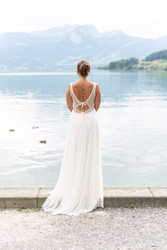Hochzeit in der Kappelle Sankt NIklausen in Obwalden Hochzeitsfest im Wilerbädli in Wilen Obwalden Hochzeitsfotograf Obwalden