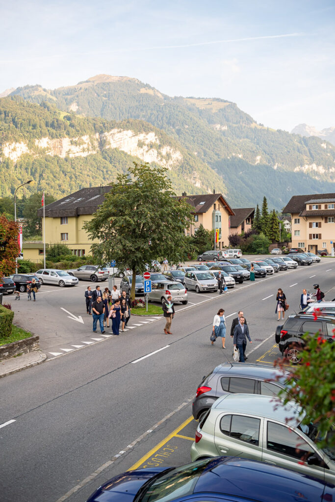 Hochzeit in Niederrickenbach in Dallenwil Kanton Nidwalden Hochzeitsfeier im Schlüssel in Dallenwil Hochzeitsfotograf Obwalden Nidwalden