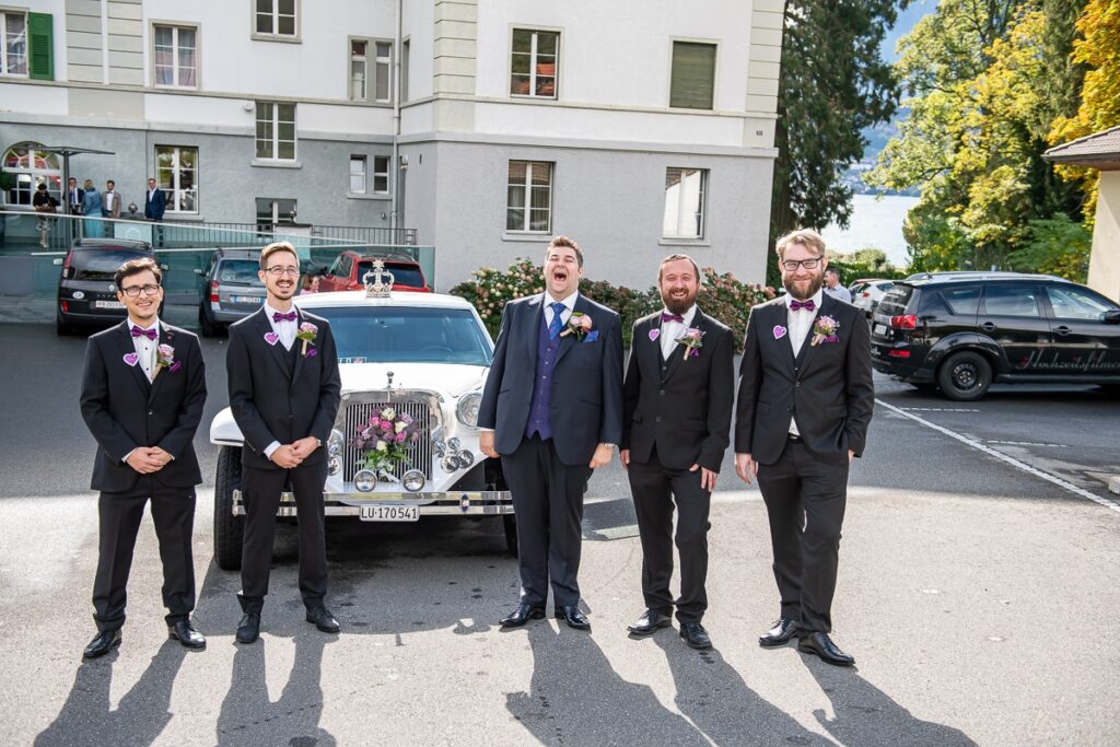 Hochzeit in Bern Hochzeit in Kirche Merlingen Kanton Bern Hochzeitsfeier im Parkhotel Gunten