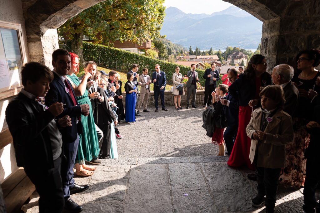 Hochzeit in Bern Hochzeit in Kirche Merlingen Kanton Bern Hochzeitsfeier im Parkhotel Gunten