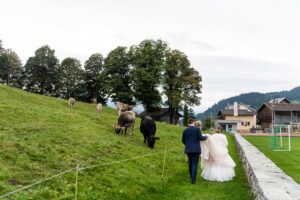 Hochzeit in Laax Signina Hotel Casa Veglia Fotoshooting Parc la Mutta Falera Hochzeitsfotograf Graubünden
