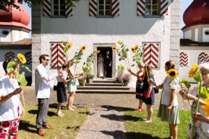 Hochzeit auf dem Landenberg Sarnen Hochzeitsfeier in Seerausch Beckenried
