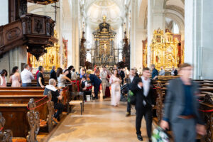Hochzeit in Hofkirche Luzern Hochzeitsfest in Seeburg Luzern