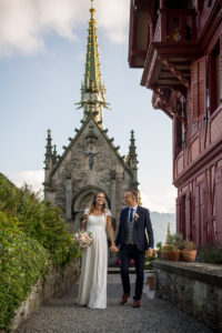 Hochzeit in Ebikon Luzern, Hocheitsshooting Schloss Meggenhorn