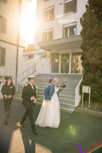 Zivile Hochzeit in Sarnen und Fotoshooting im Seefeld in Sarnen