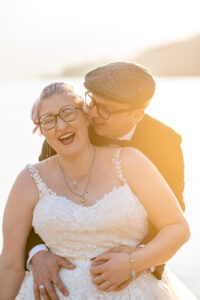 Zivile Hochzeit in Sarnen und Fotoshooting im Seefeld in Sarnen
