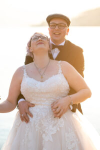Zivile Hochzeit in Sarnen und Fotoshooting im Seefeld in Sarnen