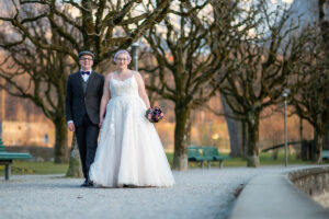 Zivile Hochzeit in Sarnen und Fotoshooting im Seefeld in Sarnen