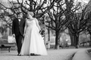 Zivile Hochzeit in Sarnen und Fotoshooting im Seefeld in Sarnen