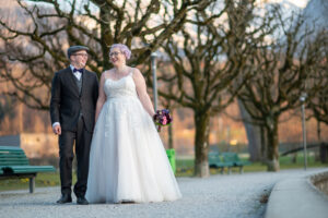 Zivile Hochzeit in Sarnen und Fotoshooting im Seefeld in Sarnen