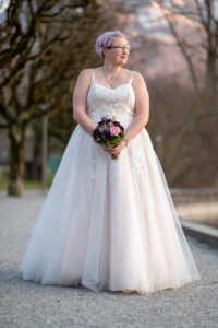Zivile Hochzeit in Sarnen und Fotoshooting im Seefeld in Sarnen