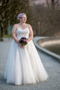 Zivile Hochzeit in Sarnen und Fotoshooting im Seefeld in Sarnen