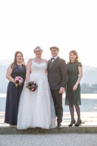 Zivile Hochzeit in Sarnen und Fotoshooting im Seefeld in Sarnen