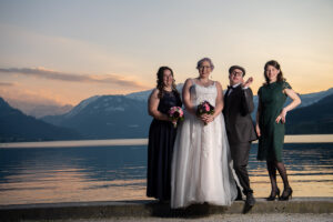 Zivile Hochzeit in Sarnen und Fotoshooting im Seefeld in Sarnen