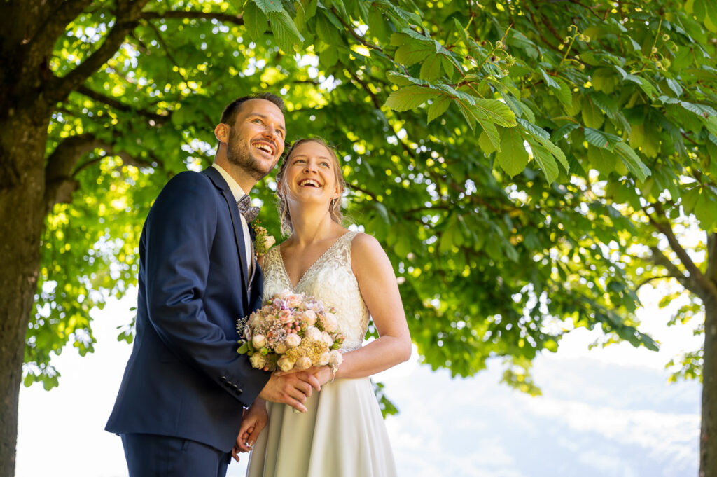 Hochzeit in der reformierten Kirche in Hergiswil Nidwalden Hochzeitsfeier im Engel in Stans