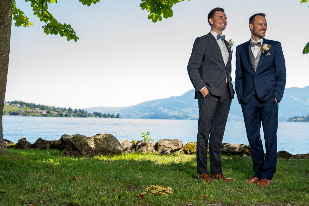 Hochzeit in der reformierten Kirche in Hergiswil Nidwalden Hochzeitsfeier im Engel in Stans