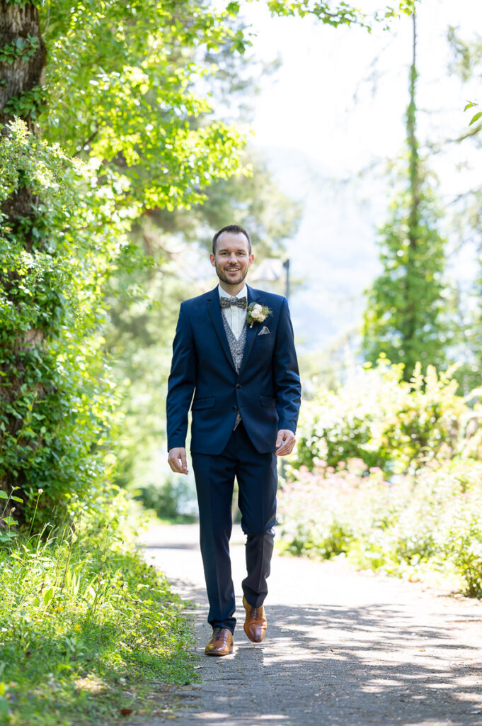 Hochzeit in der reformierten Kirche in Hergiswil Nidwalden Hochzeitsfeier im Engel in Stans