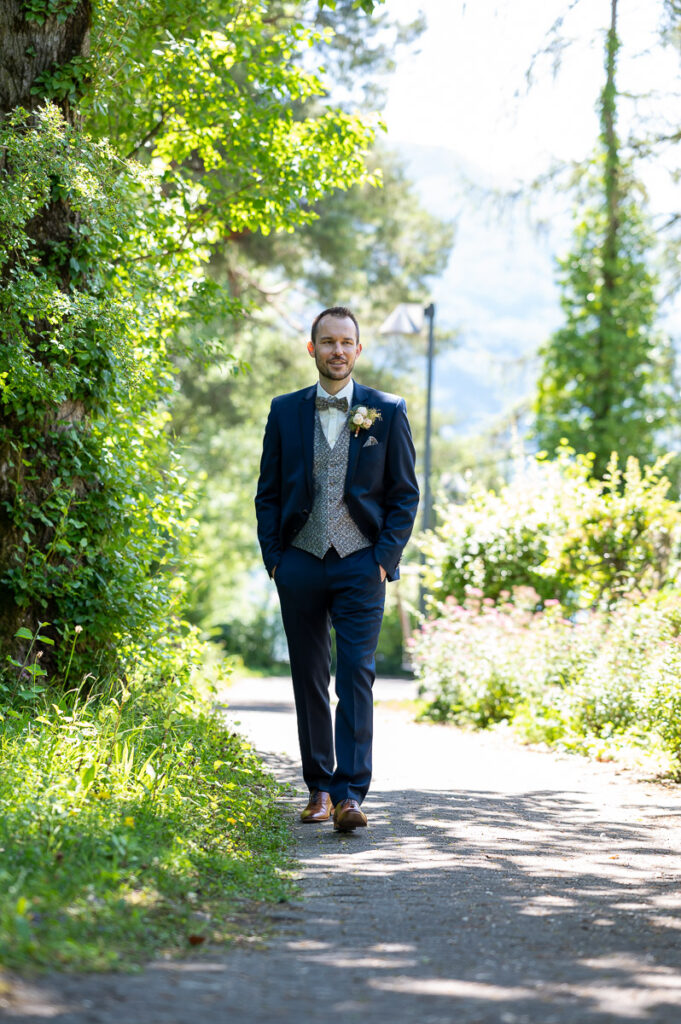 Hochzeit in der reformierten Kirche in Hergiswil Nidwalden Hochzeitsfeier im Engel in Stans