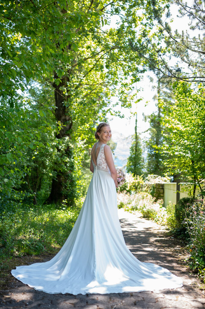 Hochzeit in der reformierten Kirche in Hergiswil Nidwalden Hochzeitsfeier im Engel in Stans