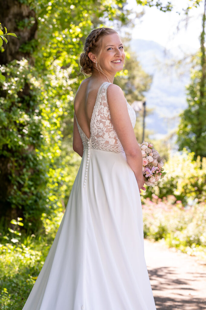 Hochzeit in der reformierten Kirche in Hergiswil Nidwalden Hochzeitsfeier im Engel in Stans