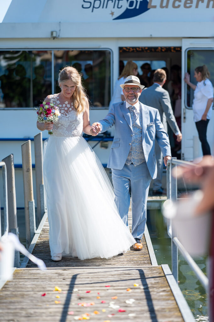 schiffshochzeit vierwaldstaettersee villa kraemerstein horw