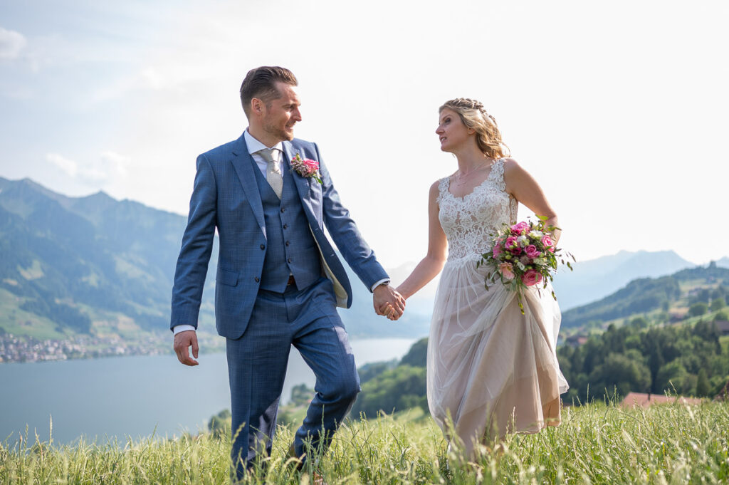 Hochzeitsfotos Ramersberg Sarnen und Wilerbad Obwalden