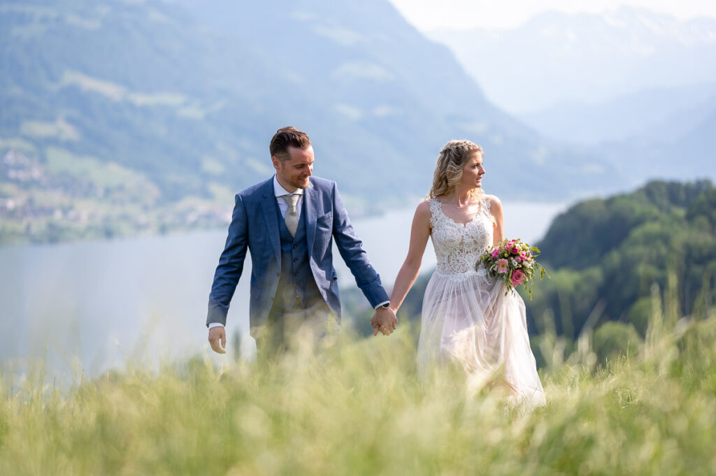 Hochzeitsfotos Ramersberg Sarnen und Wilerbad Obwalden