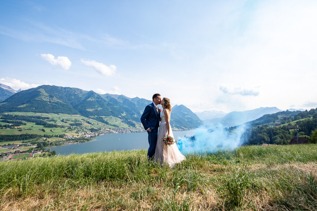 Hochzeitsfotos Ramersberg Sarnen und Wilerbad Obwalden