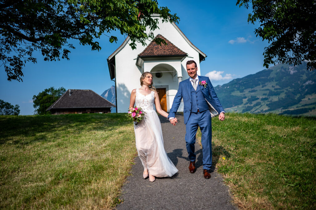 Hochzeitsfotos Ramersberg Sarnen und Wilerbad Obwalden