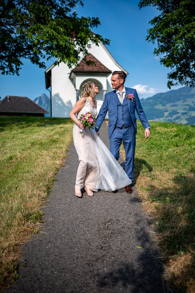 Hochzeitsfotos Ramersberg Sarnen und Wilerbad Obwalden