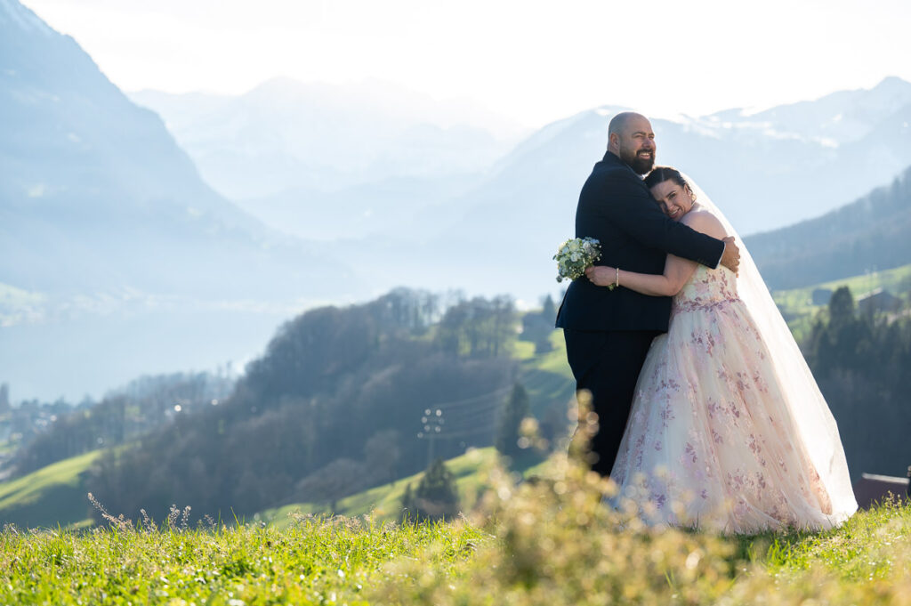 Hochzeitsfotos Landenberg Sarnen & Pax Montana – Hochzeitsfotograf Zentralschweiz