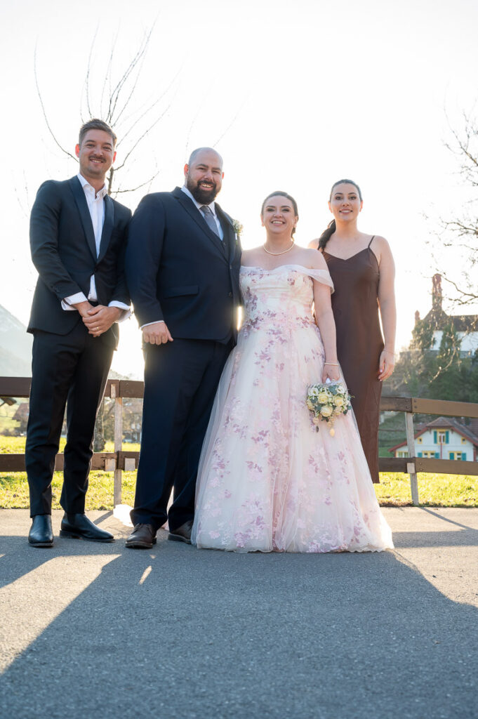 Hochzeitsfotos Landenberg Sarnen & Pax Montana – Hochzeitsfotograf Zentralschweiz